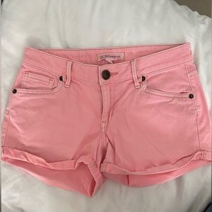 BCBGeneration salmon color shorts (daisy dukes) size 23